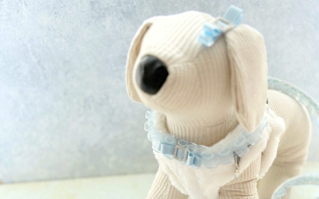 神戸芦屋発祥JourFin LoveRibbon ドッグアクセサリー 東京日本橋ハンドメイドリボンサロン Yuuma